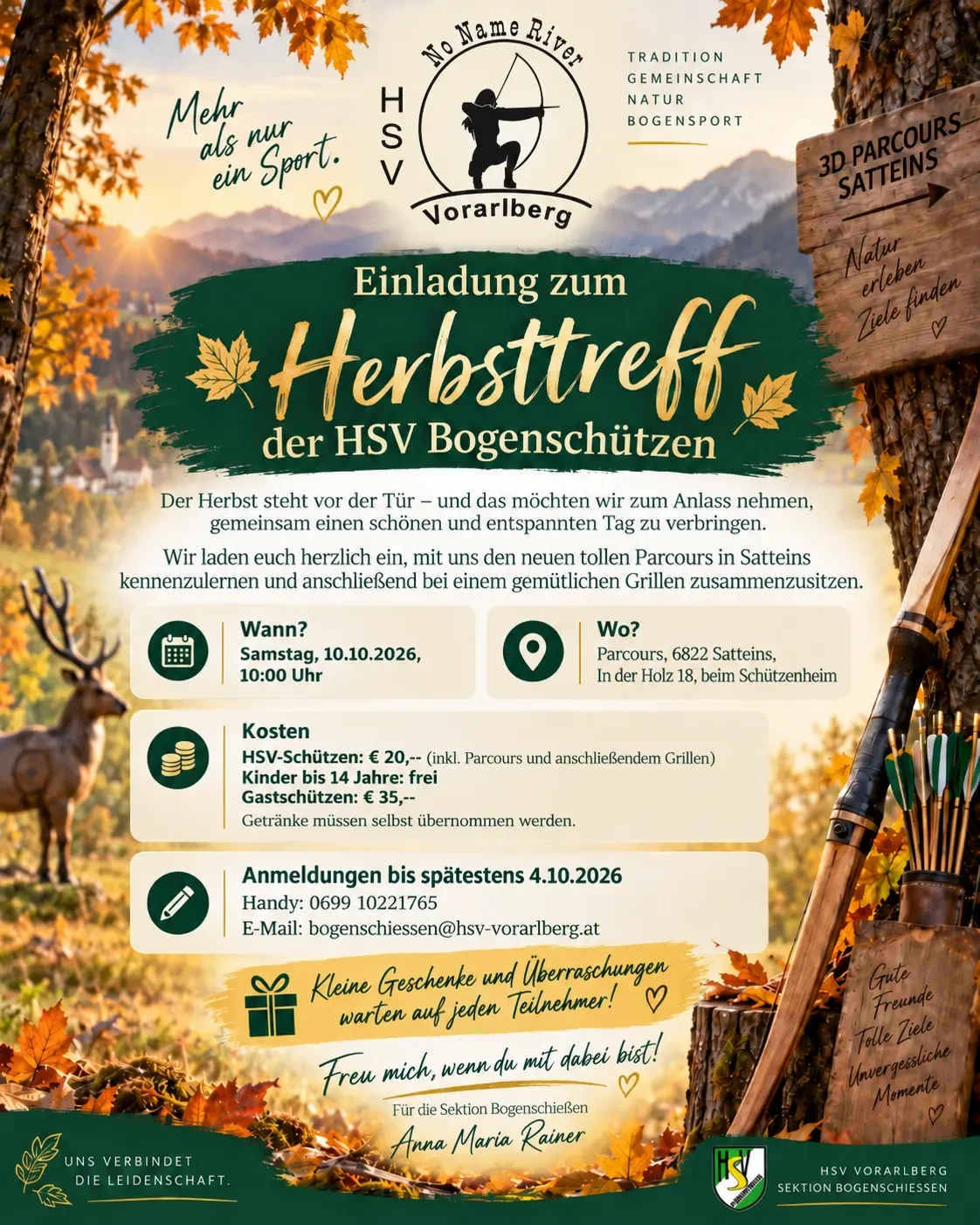 Herbsttreff der HSV Bogenschützen in Satteins