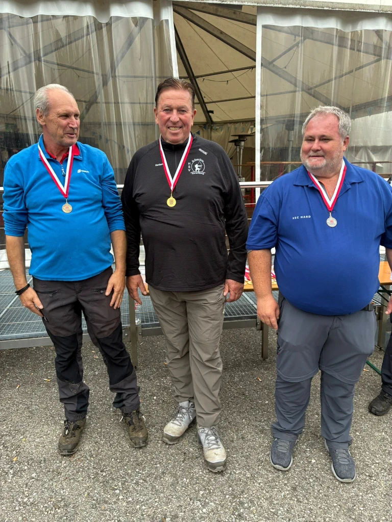 Landesmeister Herbert Ibele bei der LM Vorarlberg beim BSC Hard – Start im Harder Auwald