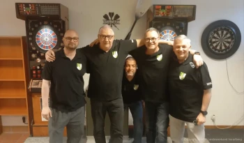 Mannschaft der Sektion Dart des HSV Vorarlberg 