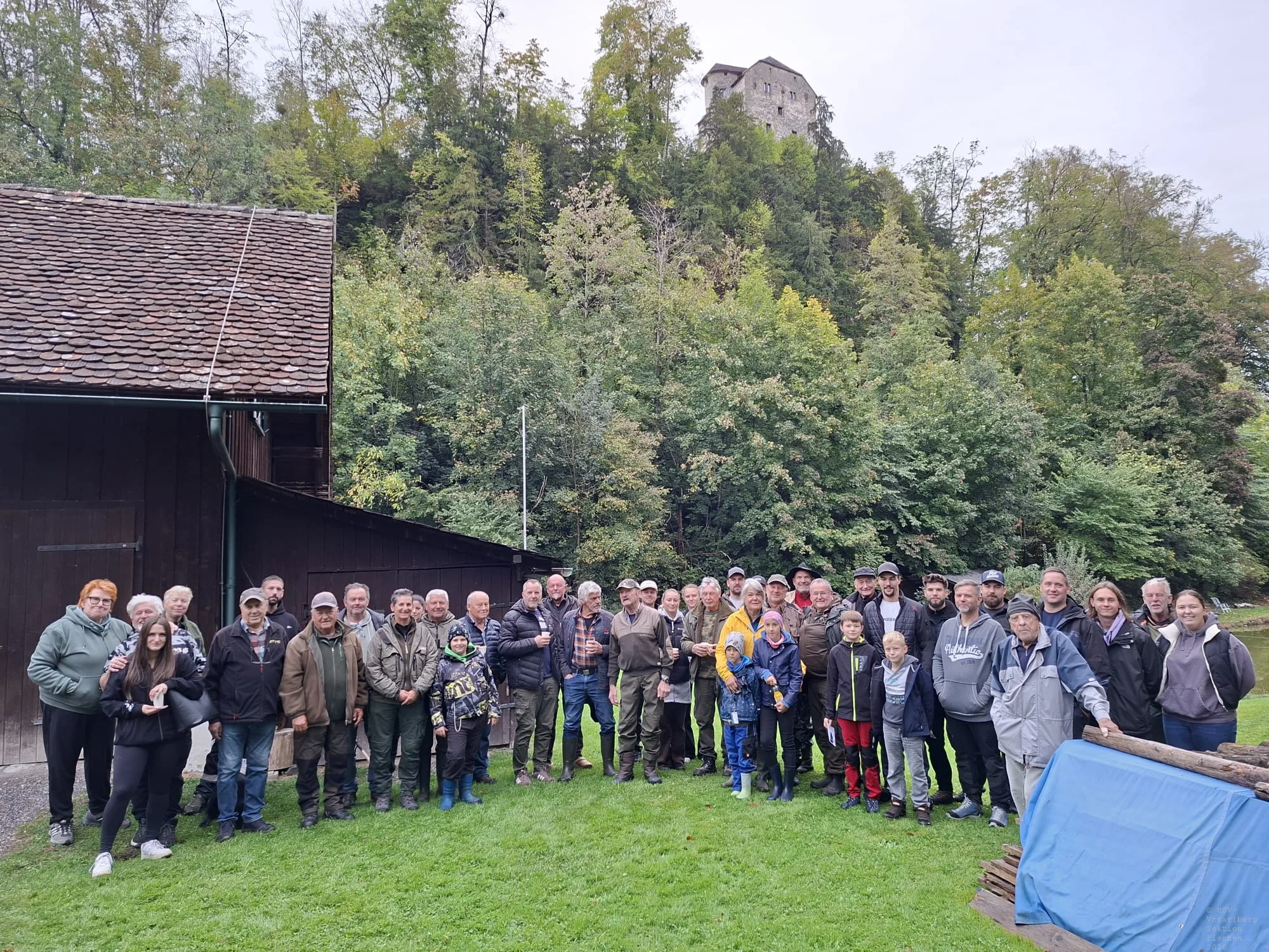Sehr erfolgreiches Abfischen 2026 am Weiher in Hohenems | HSV Vorarlberg