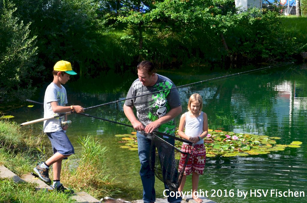 Familientag am Teich in Bludesch